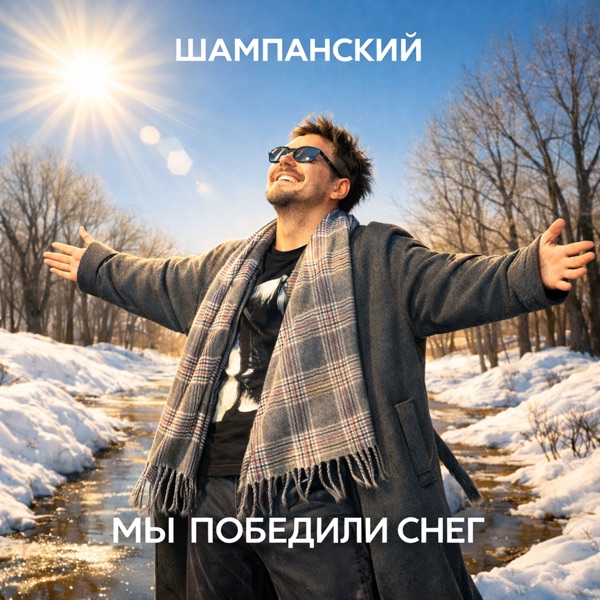 Обложка релиза «Мы победили снег» — Шампанский